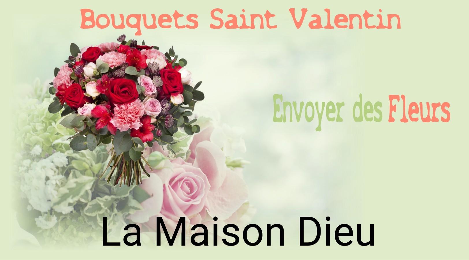 Roses de Saint-Valentin livrées à La Maison-Dieu